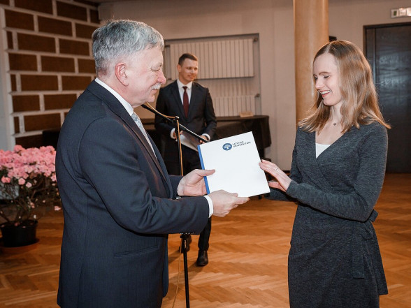 ISSP UL young researcher receives the University of Latvia award for an excellent doctoral thesis