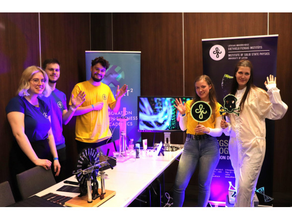 Exploring the marvels of physics: the ISSP UL offers engaging activities at the annual Latvian Physics Festival