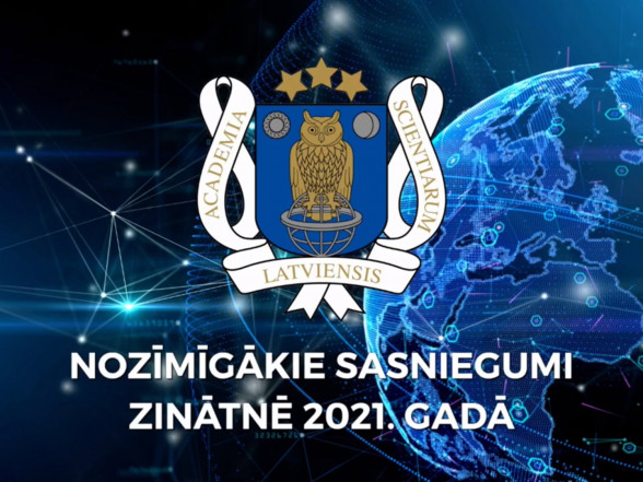 Best Latvian scientific achievements of 2021 receive their awards in a virtual ceremony