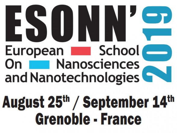 European School of Nanosciences and Nanotechnologies 2019