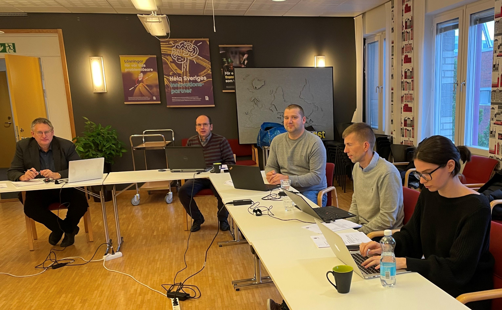 ISSP UL representatives visit RIX-STO collaboration partners in Sweden